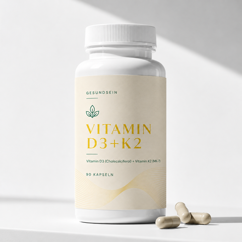 Vitamin D3 + K2 – 90 Kapseln